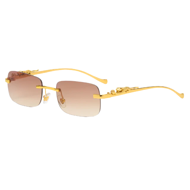 Rimless Square Sunglasses