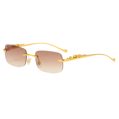 Rimless Square Sunglasses