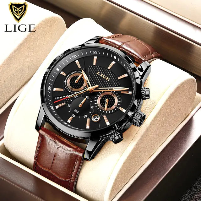 Leather Casual Watch