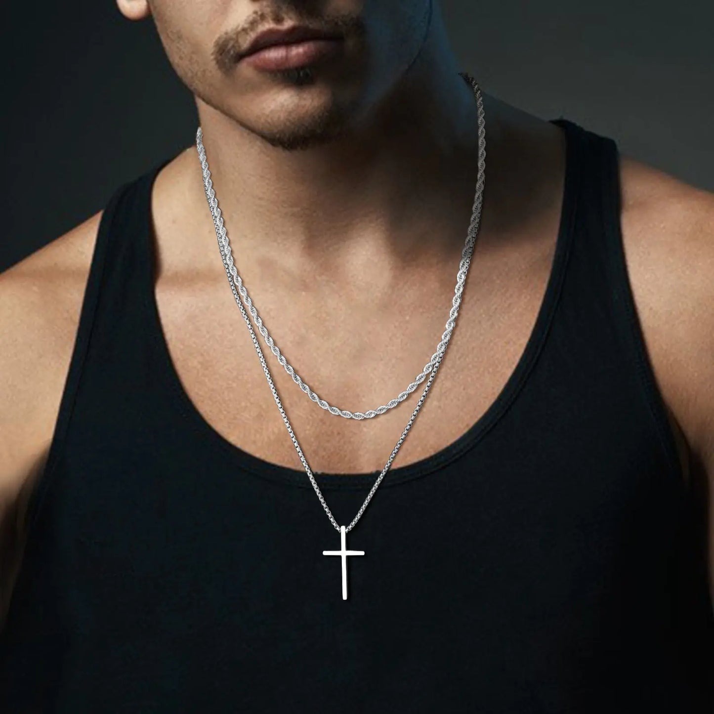 Mens Cross Necklaces