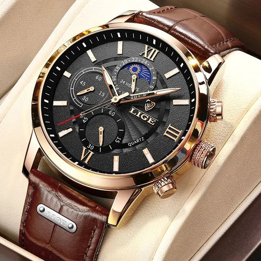 Leather Casual Watch