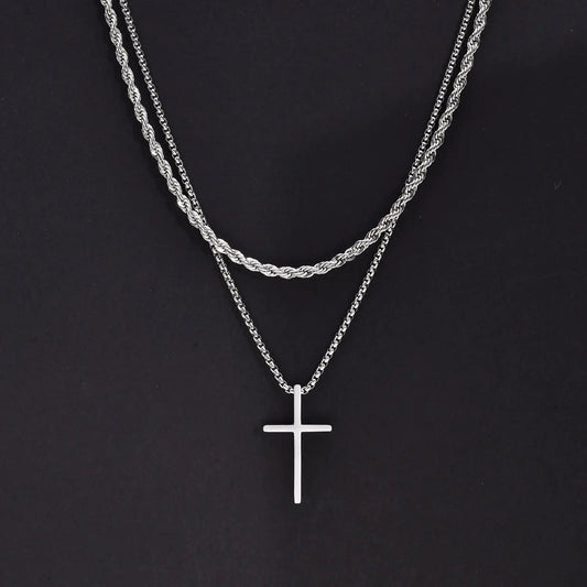 Mens Cross Necklaces