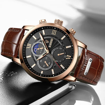 Leather Casual Watch