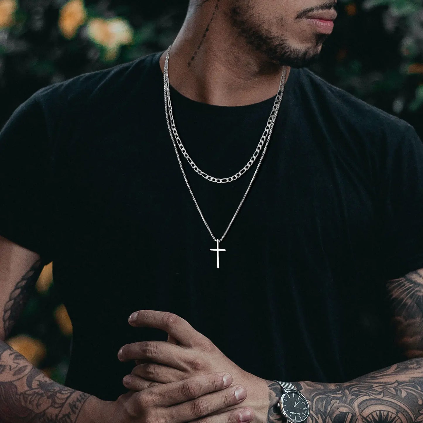 Mens Cross Necklaces