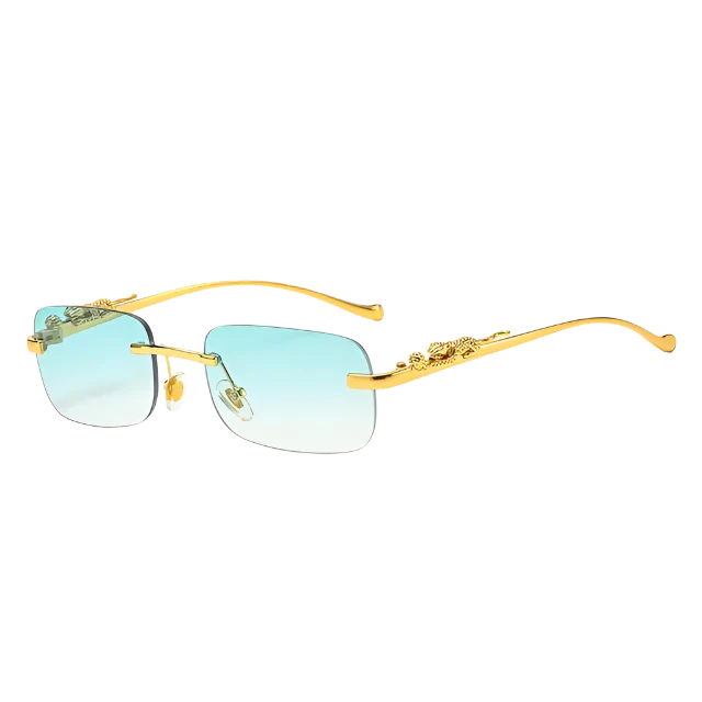 Rimless Square Sunglasses