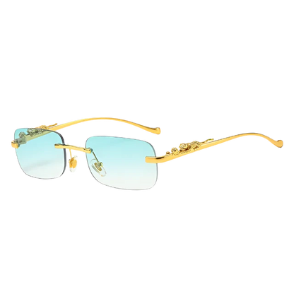 Rimless Square Sunglasses