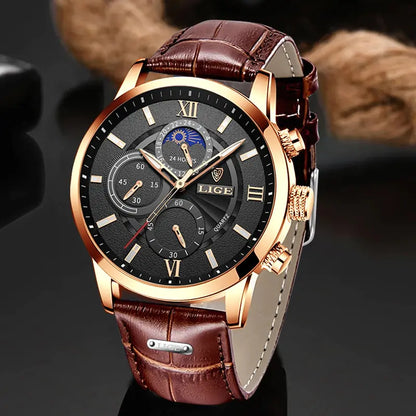 Leather Casual Watch