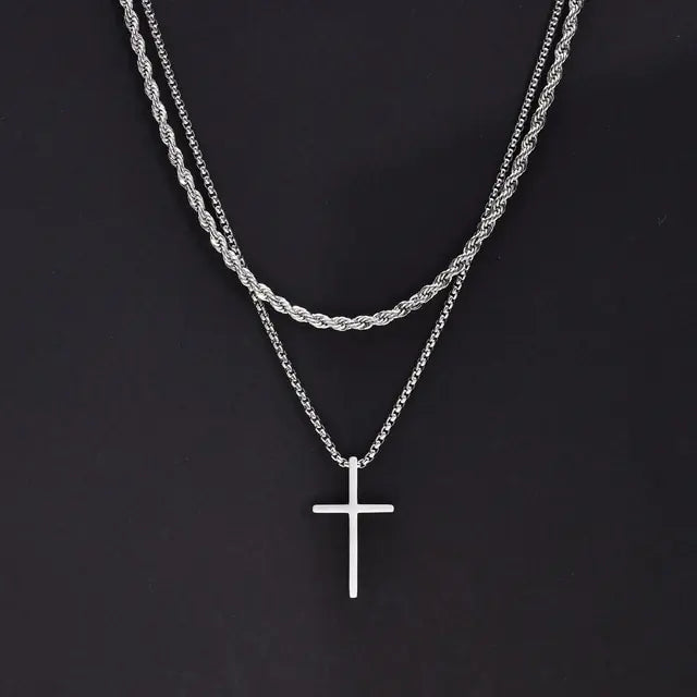 Mens Cross Necklaces